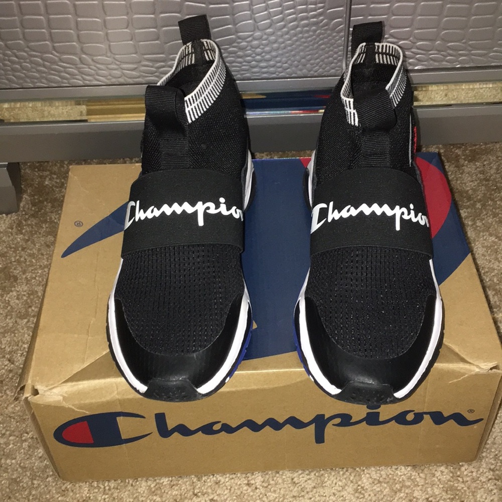 Champion sneaker like the socks Rally pro black